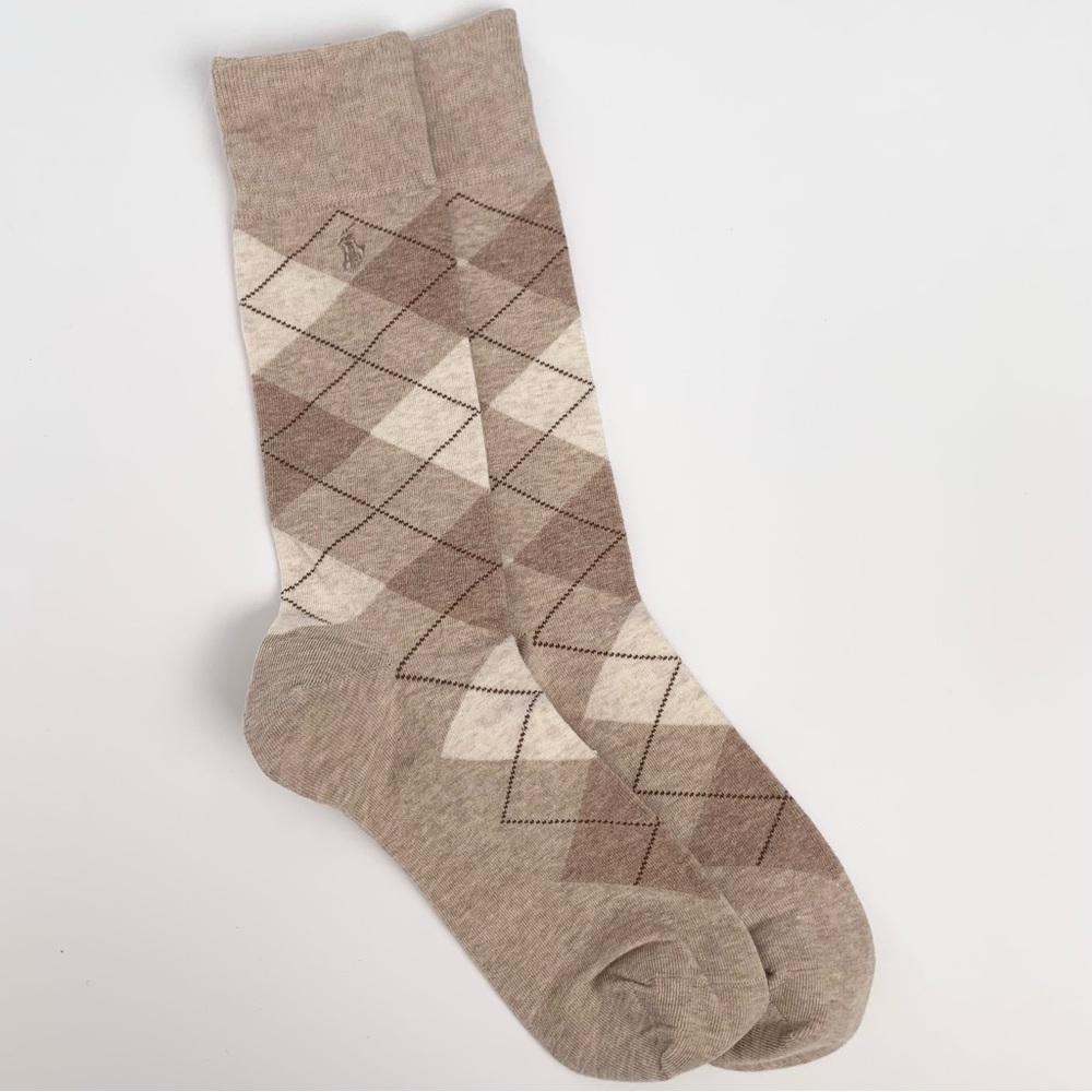 Hold Nwot Argyle Patterned Long Socks - image 7
